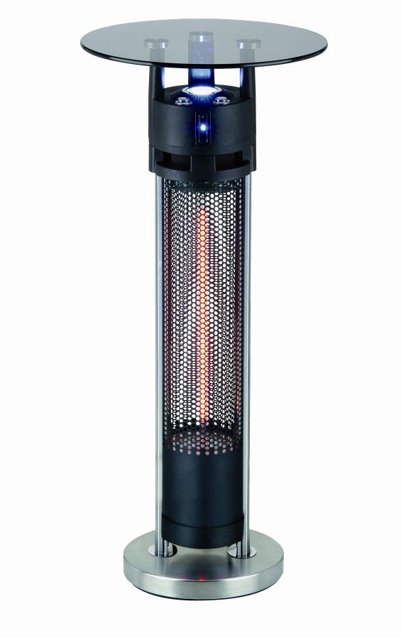 HEIZSTRAHLER TERRASSENHEIZSTRAHLER 95 cm XXL TISCHHEIZSTRAHLER LED